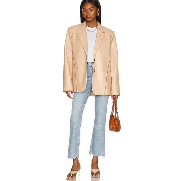 AGOLDE Mid Rise Relaxed Boot Cut Jeans in Curio Light Denim Organic Cotton 26 - Picture 14 of 14